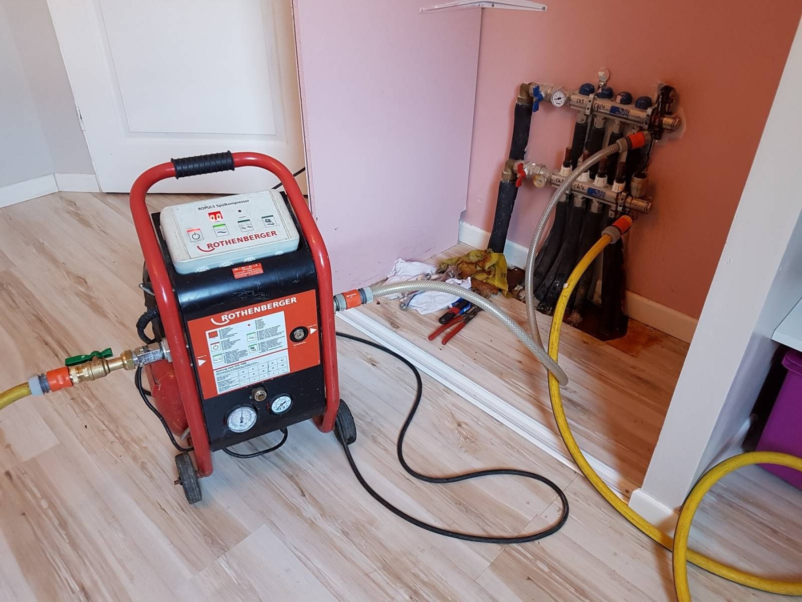 Abdurrahmangazi Vaillant Hermetik Şofben Kombi Bakımı